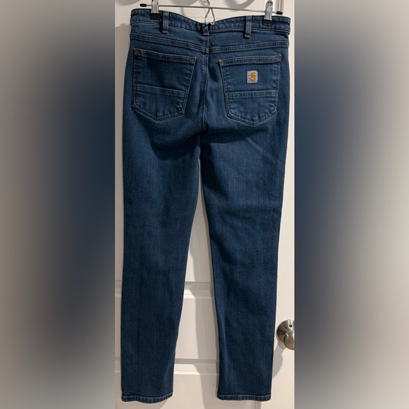 Women’s Carhartt jeans Size 8 Slim Fit - Picture 2 of 3